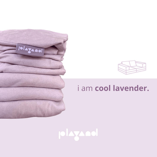 Playand Sofa Series Cover In Cool Lavender