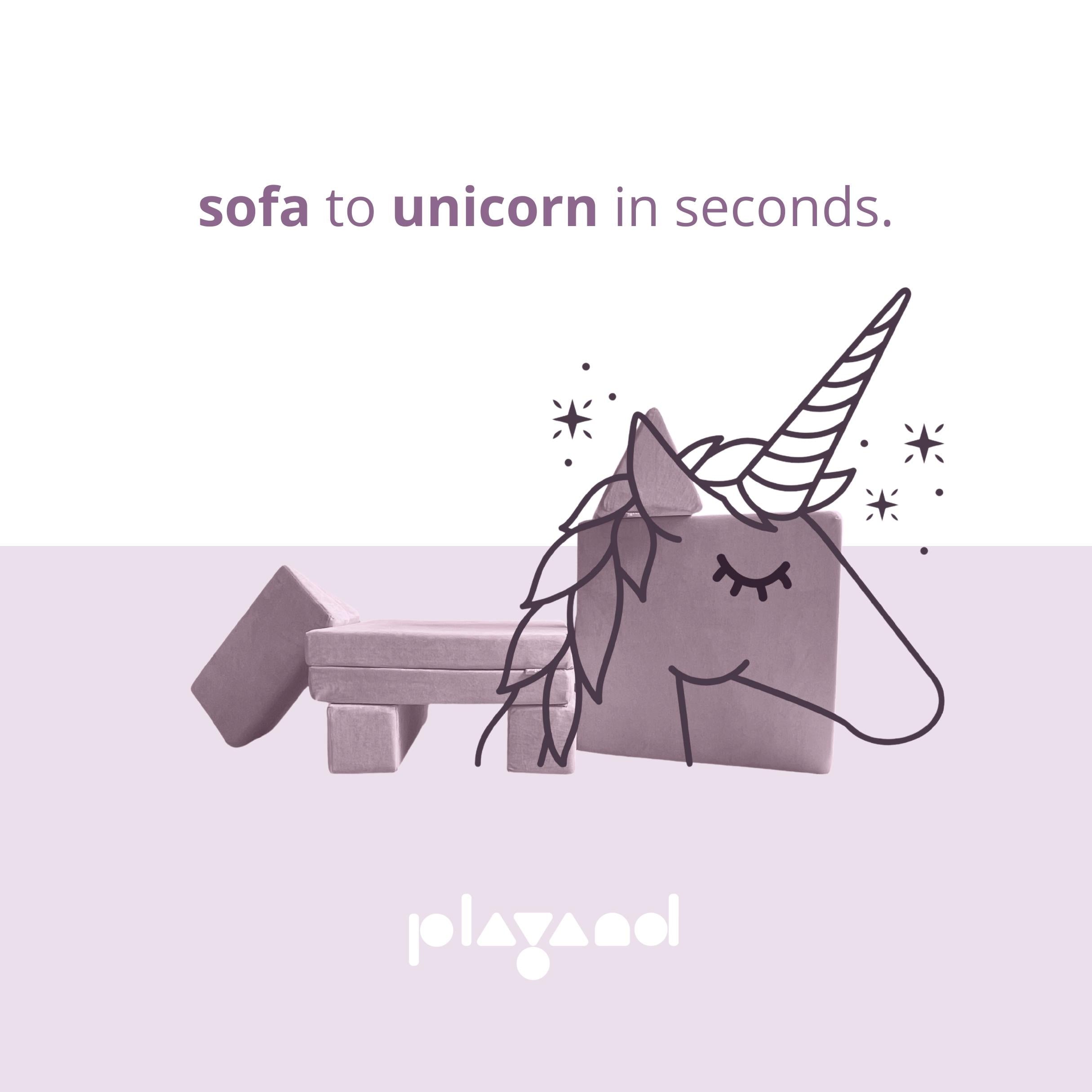 Playand Sofa In Cool Lavender