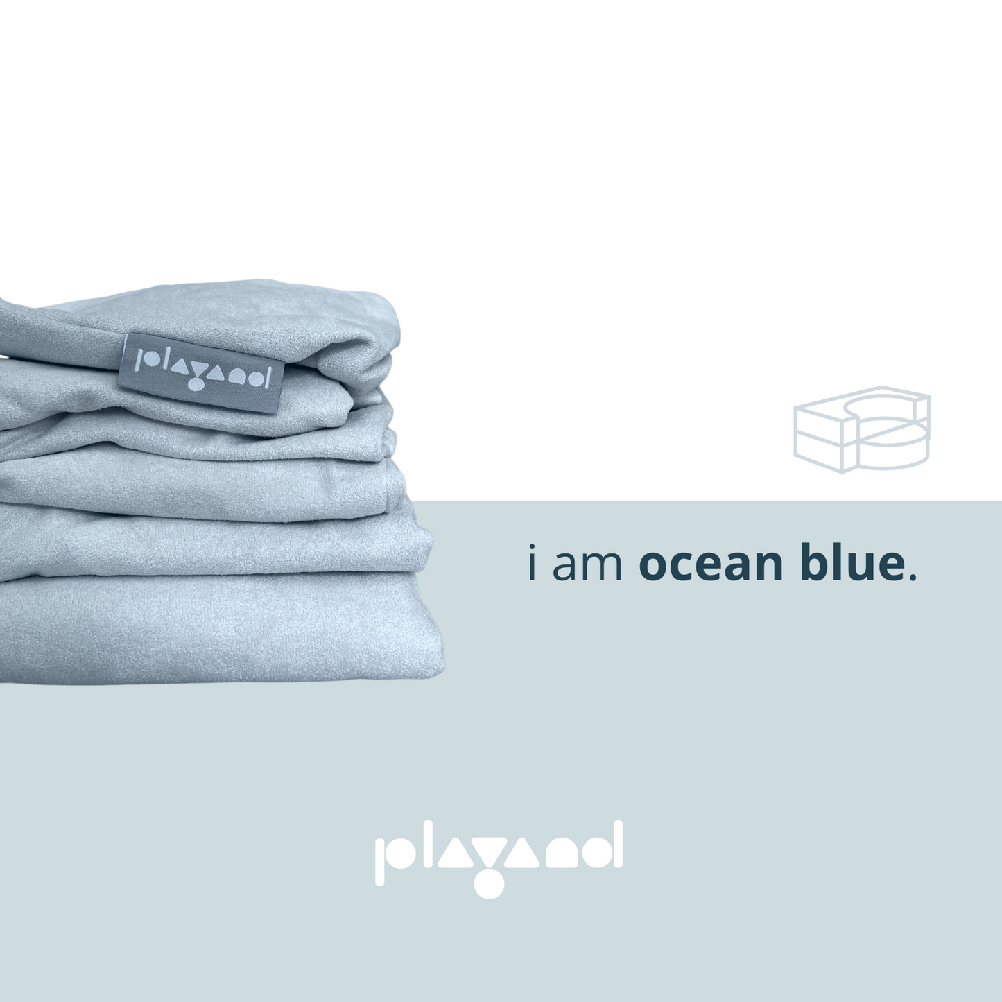 Playand Mini Magnetic Covers In Ocean Blue