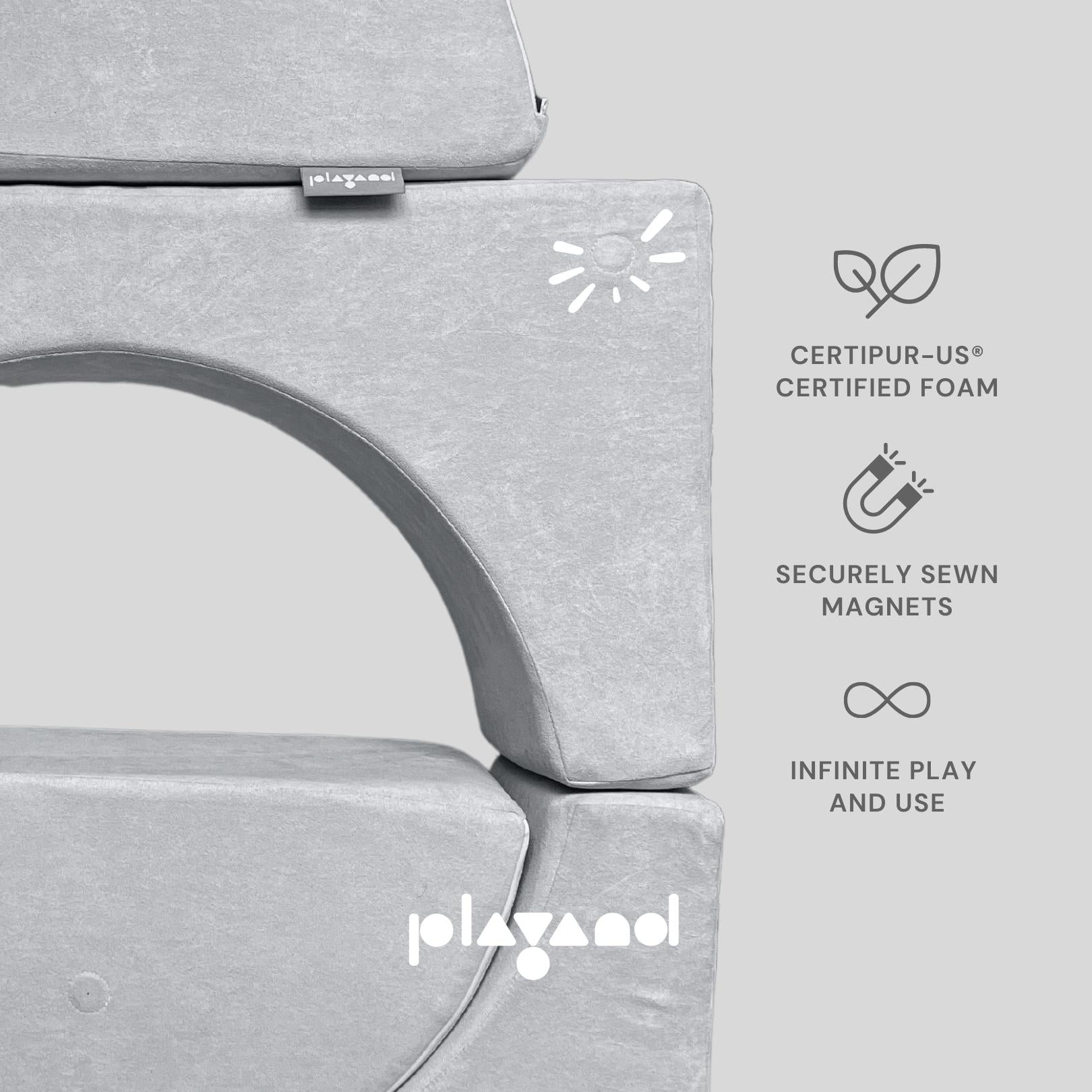 Playand Mini Magnetic In Cloudy Grey