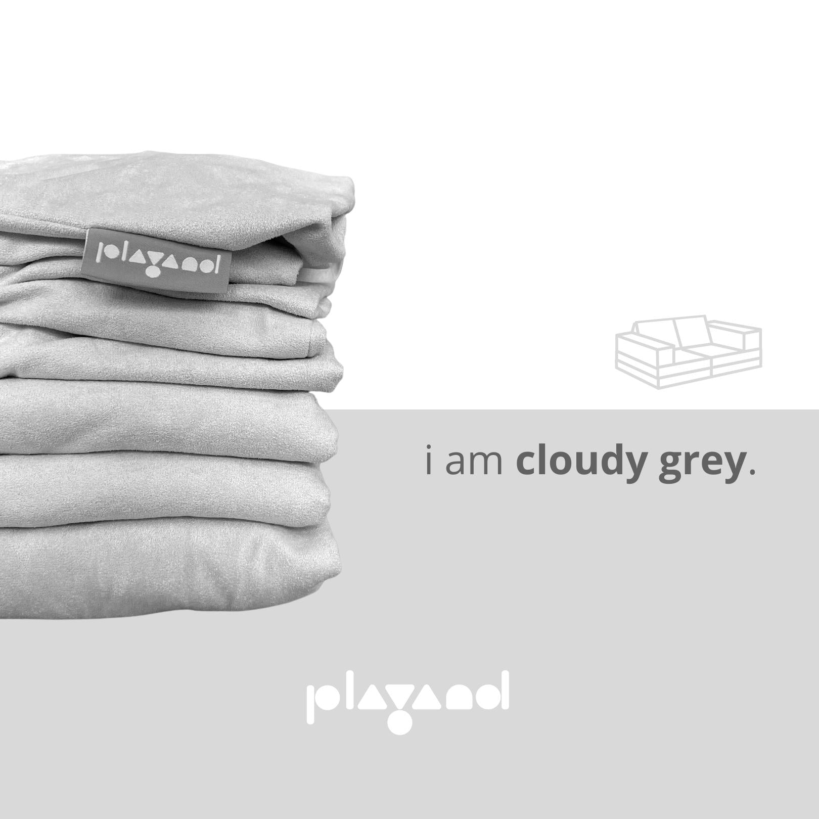 Playand Sofa Series Cover In Cloudy Grey
