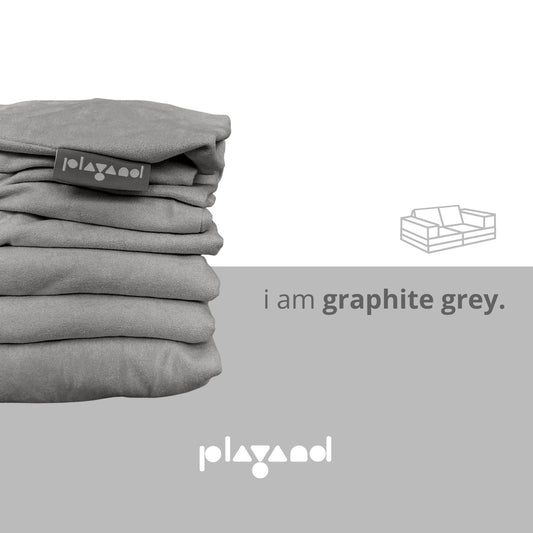 Playand Sofa Series Cover In Graphite Grey