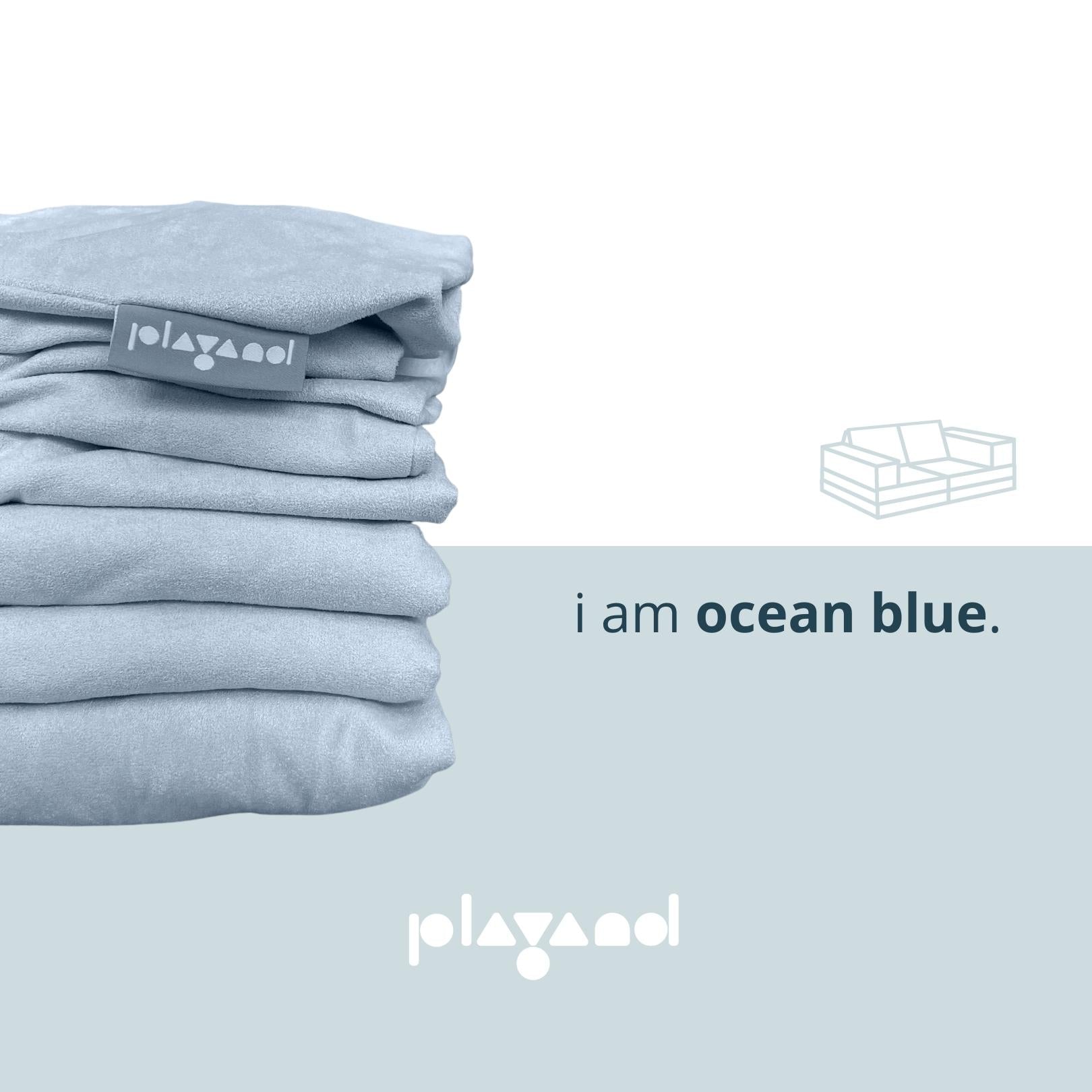 Playand Sofa Series Cover In Ocean Blue