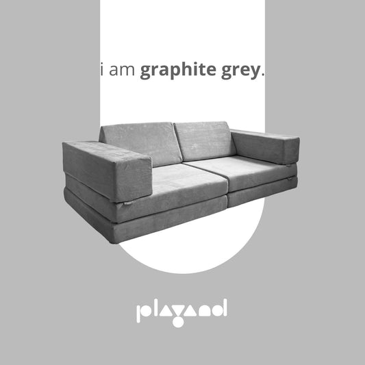 Playand Sofa In Graphite Grey