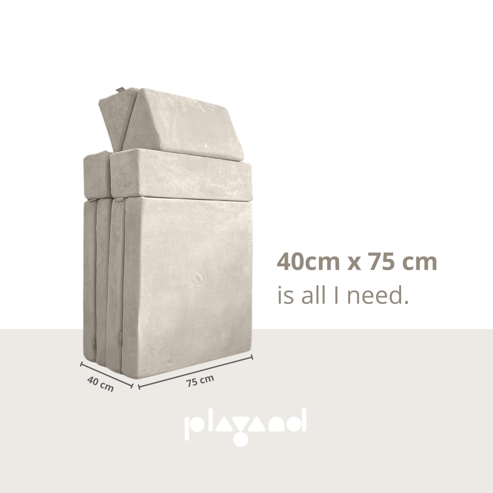 [BACKORDER] Playand Sofa In Sandy Brown